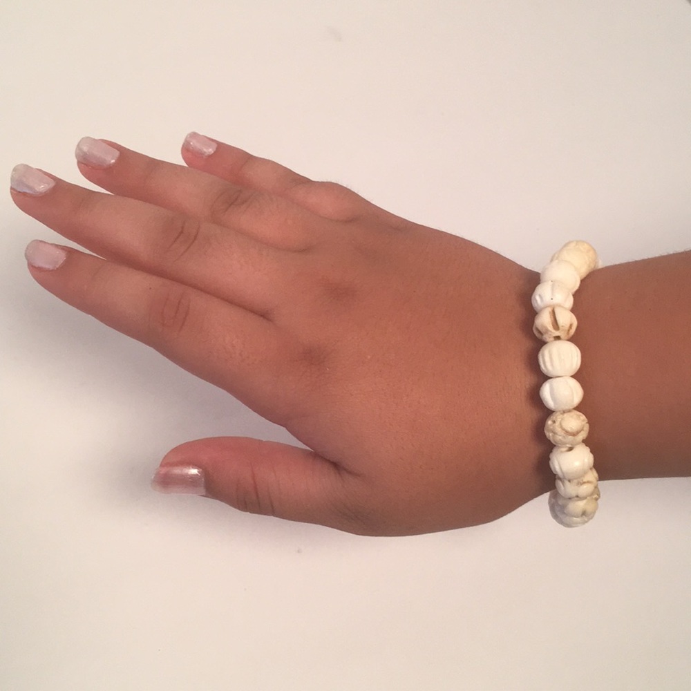Buffalo bone bracelet